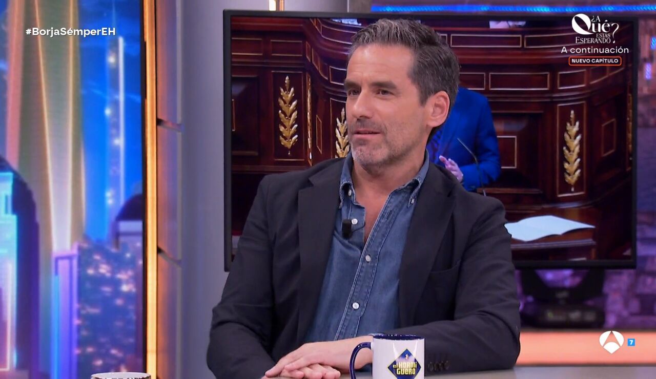 Borja S&eacute;mper en el Hormiguero