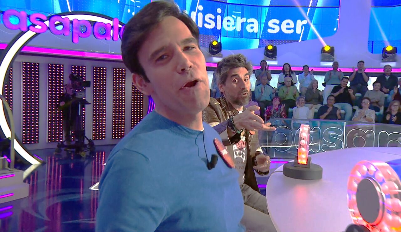&ldquo;&iexcl;Qu&eacute; vozarr&oacute;n!&rdquo;: Javier homenajea al D&uacute;o Din&aacute;mico cantando &lsquo;Quisiera ser&rsquo; en Pasapalabra