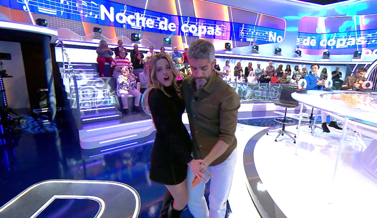 &iexcl;Mambo! La clase de baile de Roberto Leal con Adriana Torrebejano en Pasapalabra