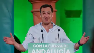 Juanma moreno primer día de campaña 2026