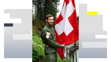 Jonas Lauwiner, autoproclamado rey de Suiza