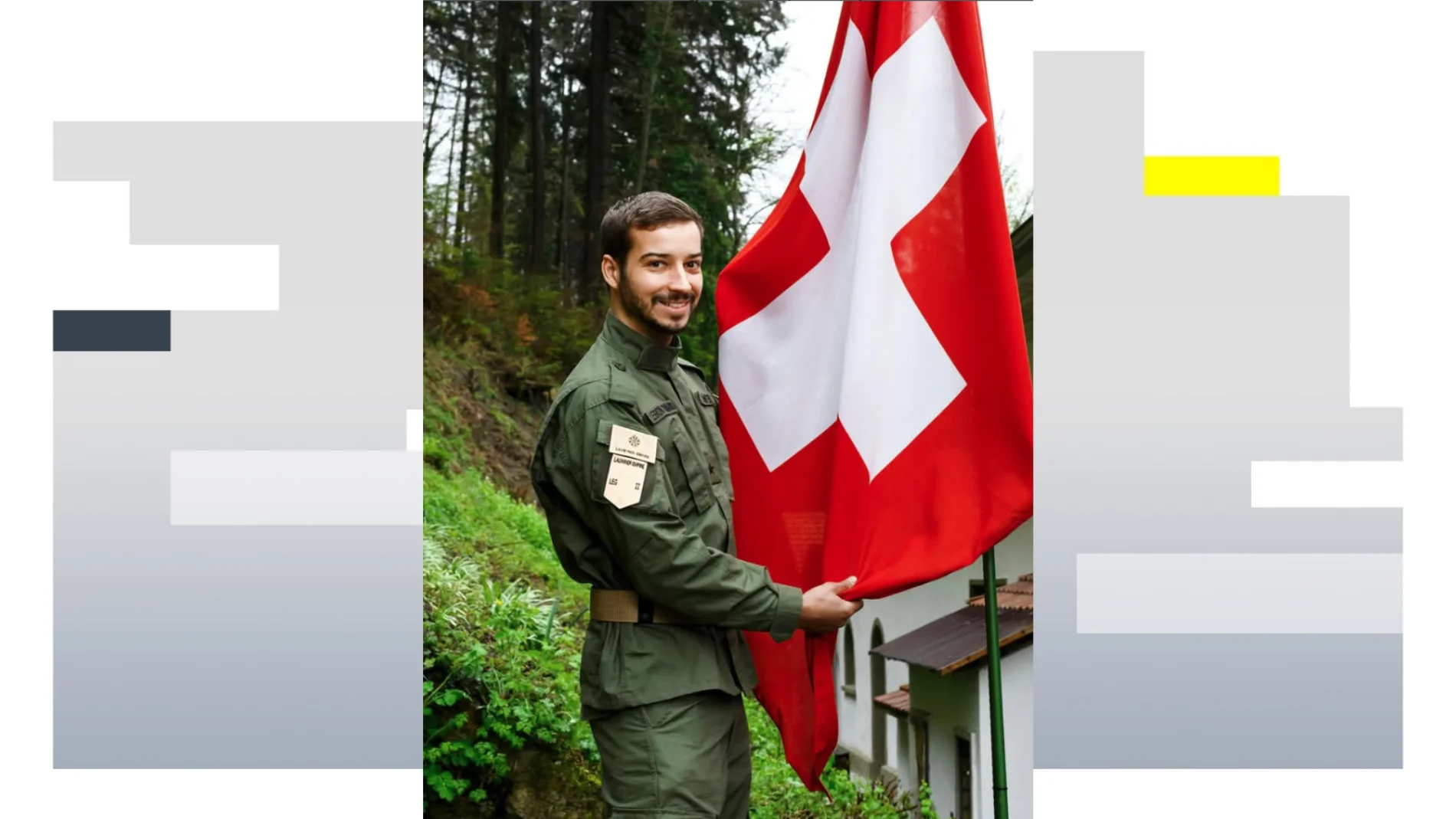Jonas Lauwiner, autoproclamado rey de Suiza Jonas Lauwiner, autoproclamado rey de Suiza