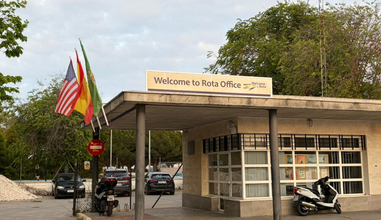 Imagen de la base estadounidense en Rota.