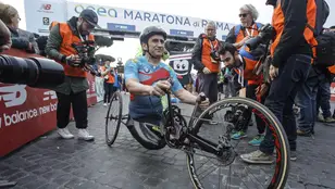 Alex Zanardi en una imagen de archivo
