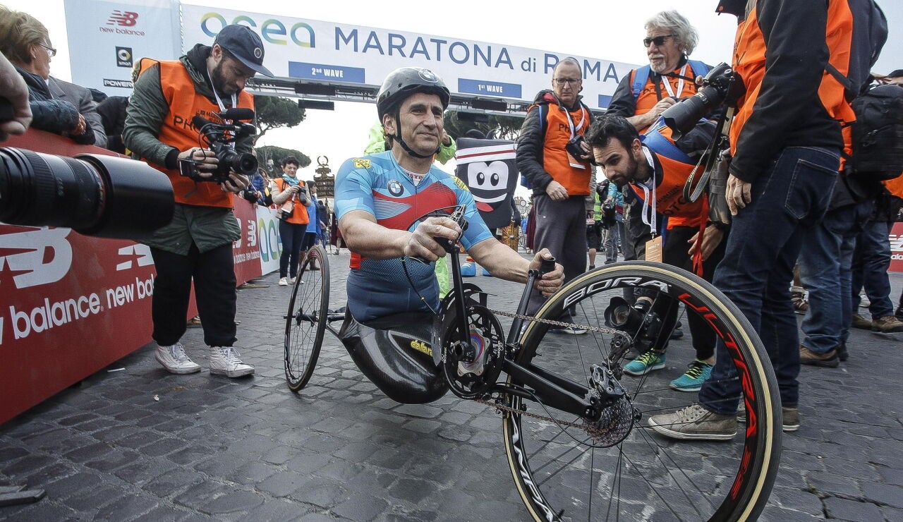 Alex Zanardi en una imagen de archivo