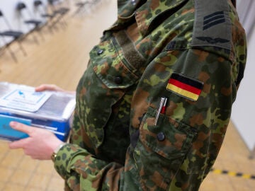 Imagen de un militar alem&aacute;n