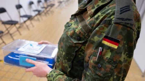 Imagen de un militar alem&aacute;n
