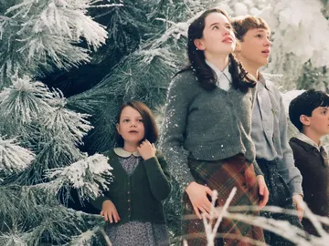 Escena de Las crónicas de Narnia: El león, la bruja y el armario Escena de Las crónicas de Narnia: El león, la bruja y el armario