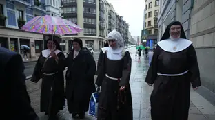 Las exmonjas de Belorado EuropaPress_7496990_exmonjas_belorado_llegada_juzgado_instruccion_numero_mayo_2026_bilbao