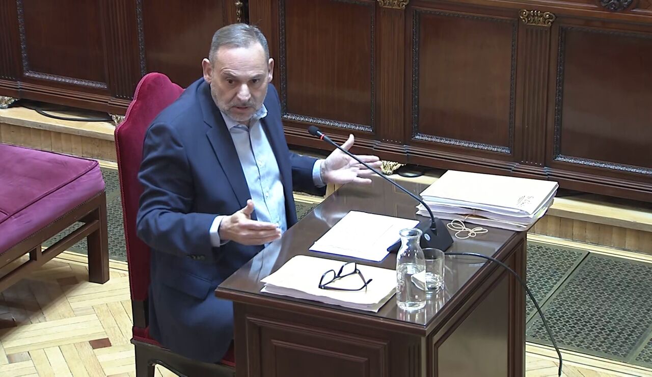 Jos&eacute; Luis &Aacute;balos en su declaraci&oacute;n en el Tribunal Supremo por el caso mascarillas 