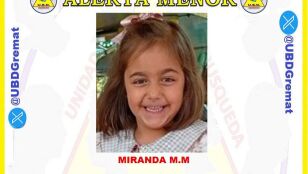 Imagen de Miranda M.M, la ni&ntilde;a desaparecida