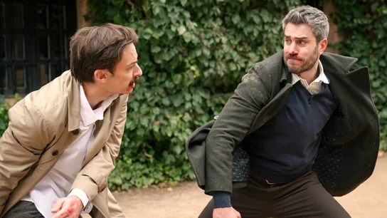 Avance del próximo capítulo de Sueños de libertad: Andrés y Rodrigo, cara a cara en una brutal pelea en la fábrica Avance del próximo capítulo de Sueños de libertad: Andrés y Rodrigo, cara a cara en una brutal pelea en la fábrica