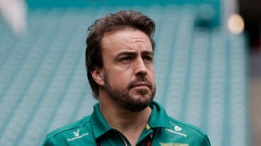 Fernando Alonso en el GP de Miami