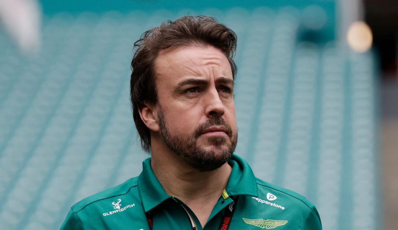 Fernando Alonso en el GP de Miami