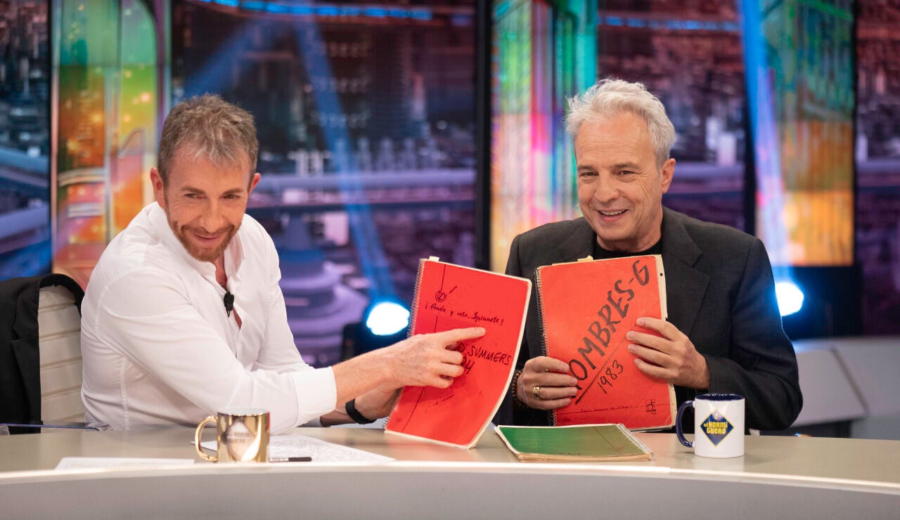 Pura nostalgia: David Summers ense&ntilde;a, en exclusiva, los cuadernos con todas las letras de Hombres G