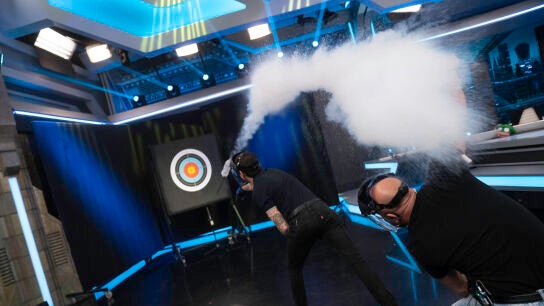 &iexcl;Espectacular! Marron sorprende a los Hombres G con una 'nitrolanza'