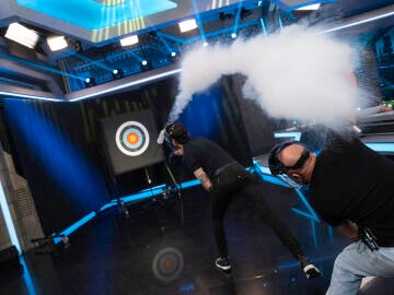 &iexcl;Espectacular! Marron sorprende a los Hombres G con una 'nitrolanza'