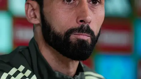 Alvaro Arbeloa Press Conference For Real Madrid - LaLiga EA Sports Alvaro Arbeloa, head coach of Real Madrid, attends his press conference during the training day of Real Madrid ahead the Spanish League, LaLiga EA Sports, football match against RCD Espanyol de Barcelona at Ciudad Deportiva Real Madrid on May 02, 2026, in Valdebebas, Madrid, Spain. AFP7 02/05/2026 ONLY FOR USE IN SPAIN