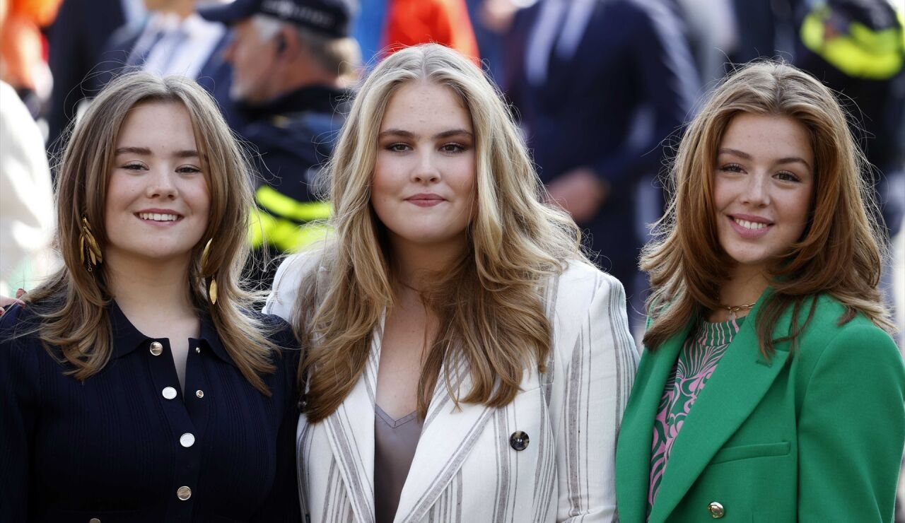 Las princesas de Holanda, Amalia y Alexia