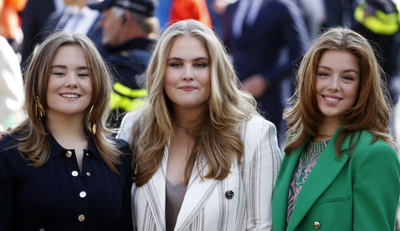 Las princesas de Holanda, Amalia y Alexia