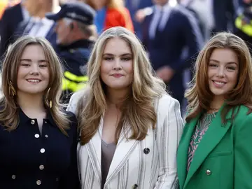 Las princesas de Holanda, Amalia y Alexia Las princesas de Holanda, Amalia y Alexia