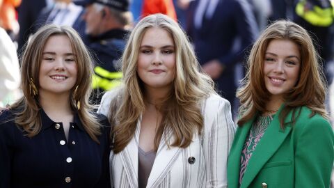 Las princesas de Holanda, Amalia y Alexia
