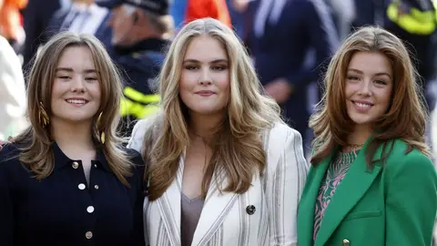 Las princesas de Holanda, Amalia y Alexia Las princesas de Holanda, Amalia y Alexia