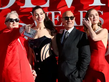 Meryl Streep, Anne Hathaway, Stanley Tucci y Emily Blunt en la premiere de El diablo viste de Prada 2 Meryl Streep, Anne Hathaway, Stanley Tucci y Emily Blunt en la premiere de El diablo viste de Prada 2