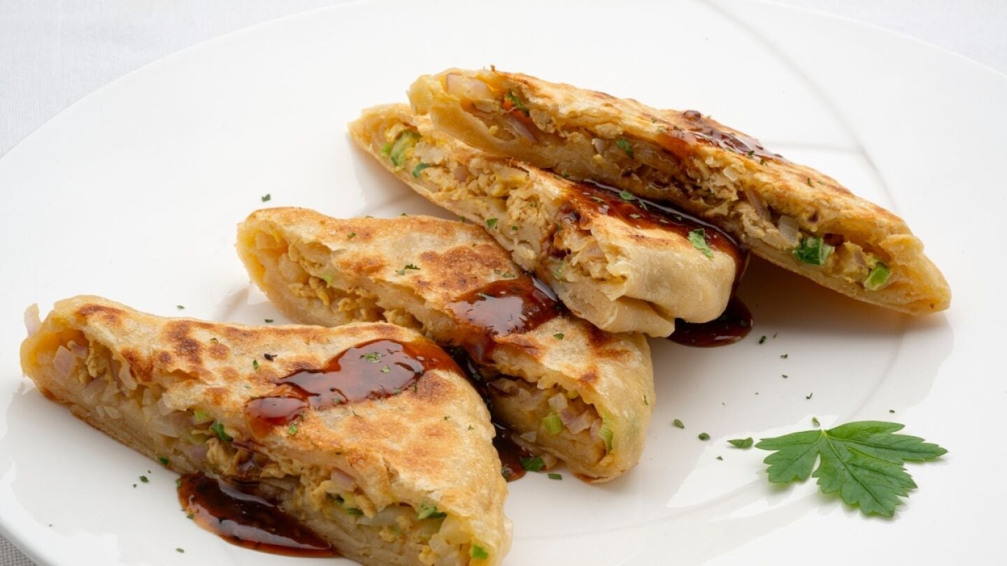 Murtabak de pollo