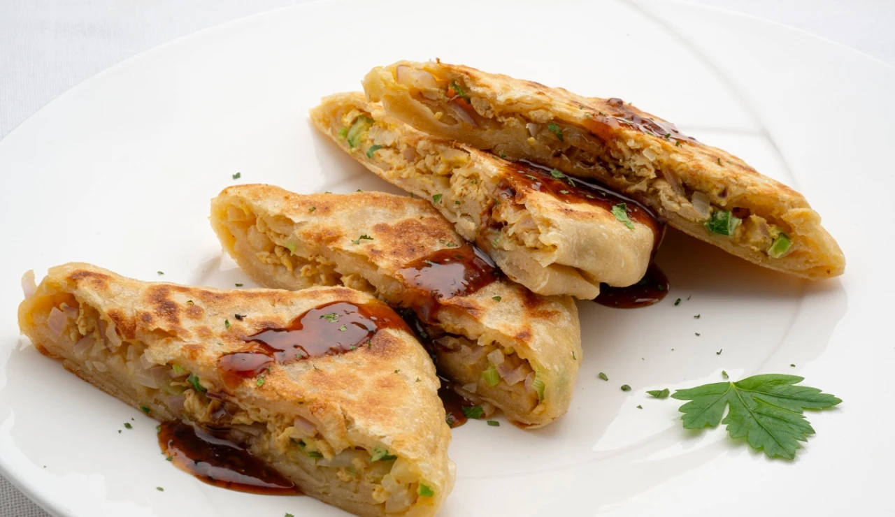 Murtabak de pollo