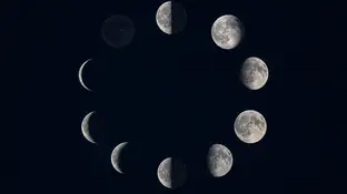 Calendario lunar: fases lunares Calendario lunar: fases lunares