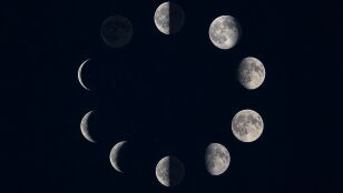 Calendario lunar: fases lunares