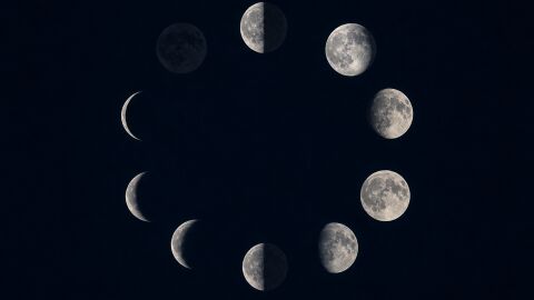 Calendario lunar: fases lunares