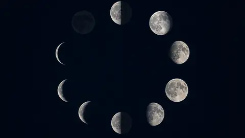 Calendario lunar: fases lunares Calendario lunar: fases lunares