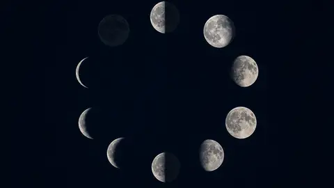 Calendario lunar: fases lunares Calendario lunar: fases lunares