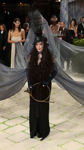 Madonna luciendo look en la MET Gala 2026