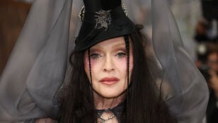 Madonna posando para la MET Gala 2026