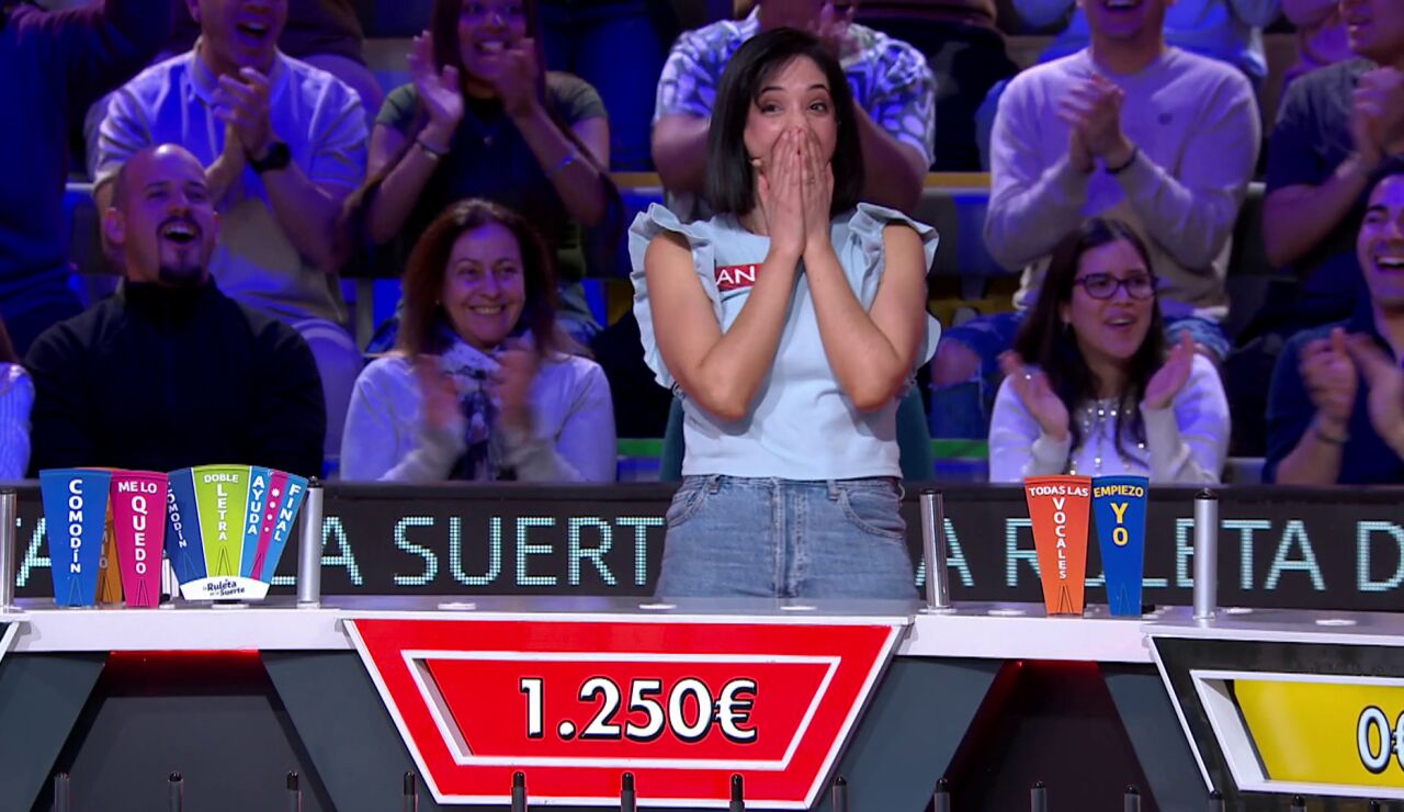 Ana se corona con un panel redondo: casi todos los gajos, las cifras m&aacute;s altas, un premio y m&aacute;s de 2.000 euros: &ldquo;&iquest;C&oacute;mo haces esto?&rdquo;