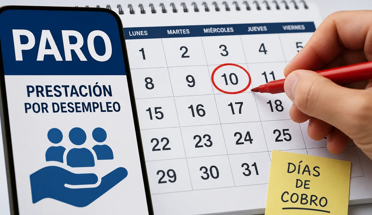 Qué día se cobra el paro