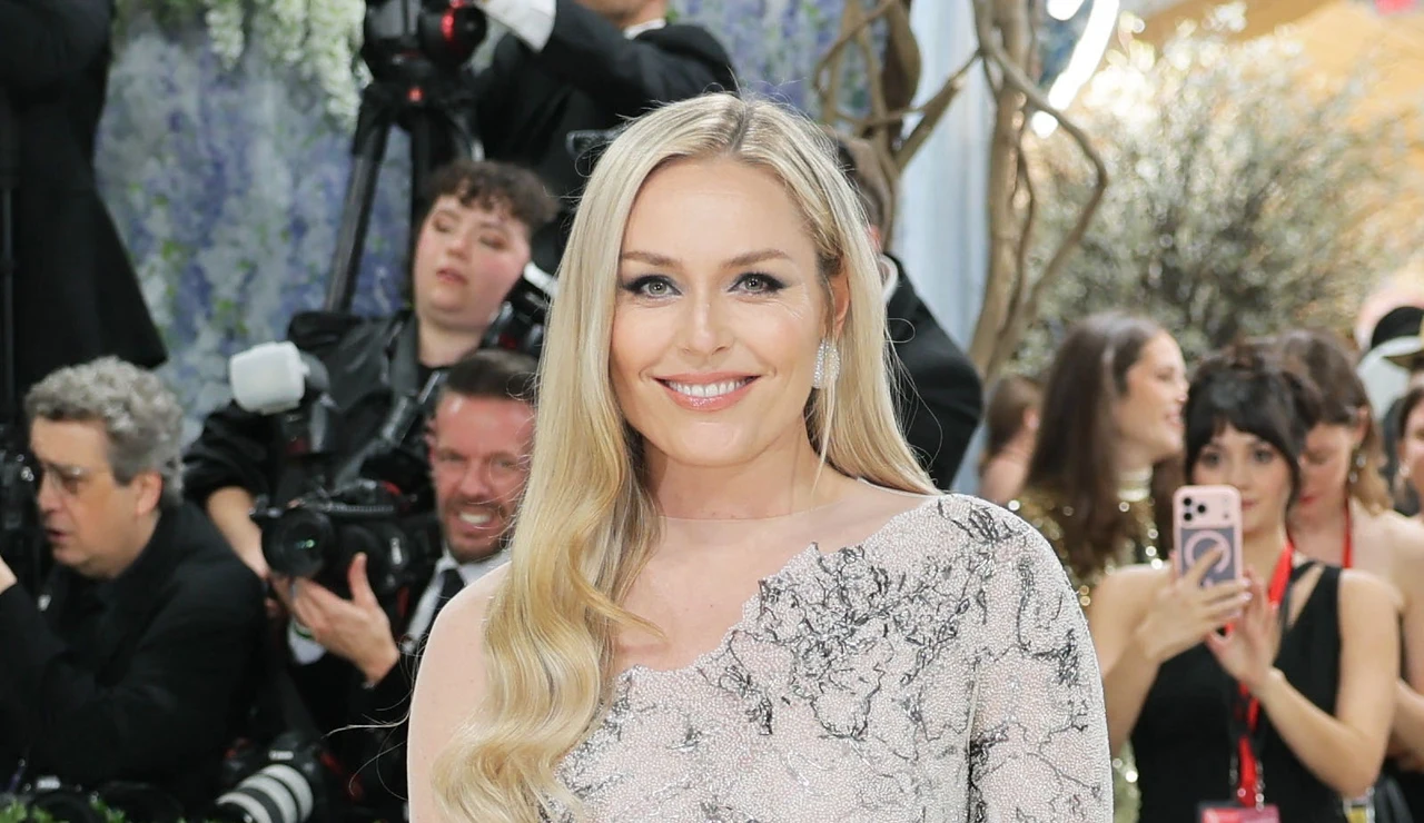 Lindsey Vonn en la Met Gala
