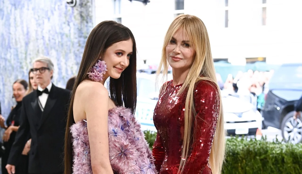 Nicole Kidman y su hija en la Met Gala