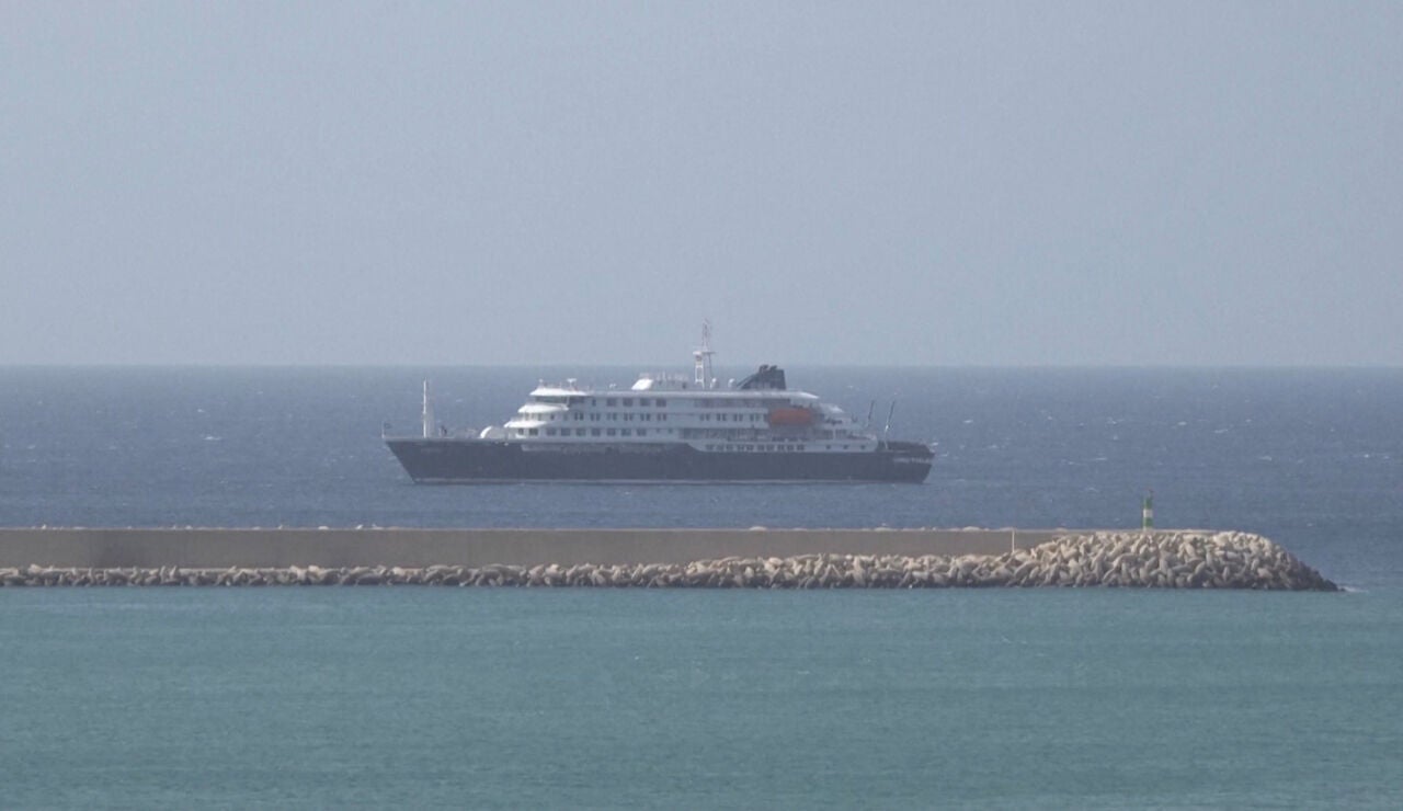 El crucero MV Hondius en Cabo Verde