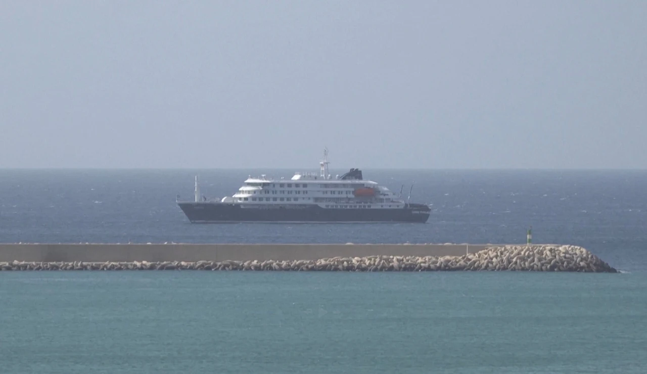 El crucero MV Hondius en Cabo Verde
