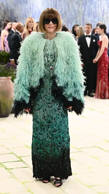 Anna Wintour en la MET Gala 2026 Anna Wintour en la MET Gala 2026