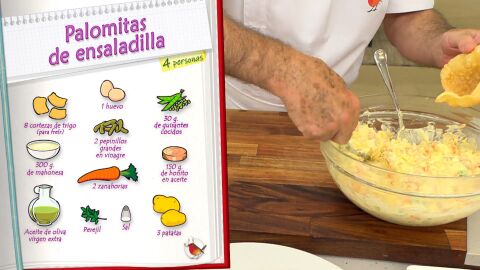 Ingredientes Palomitas de ensaladilla
