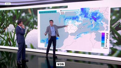 César Gonzalo advierte que el granizo y las tormentas persisten, hoy se concentran en el norte