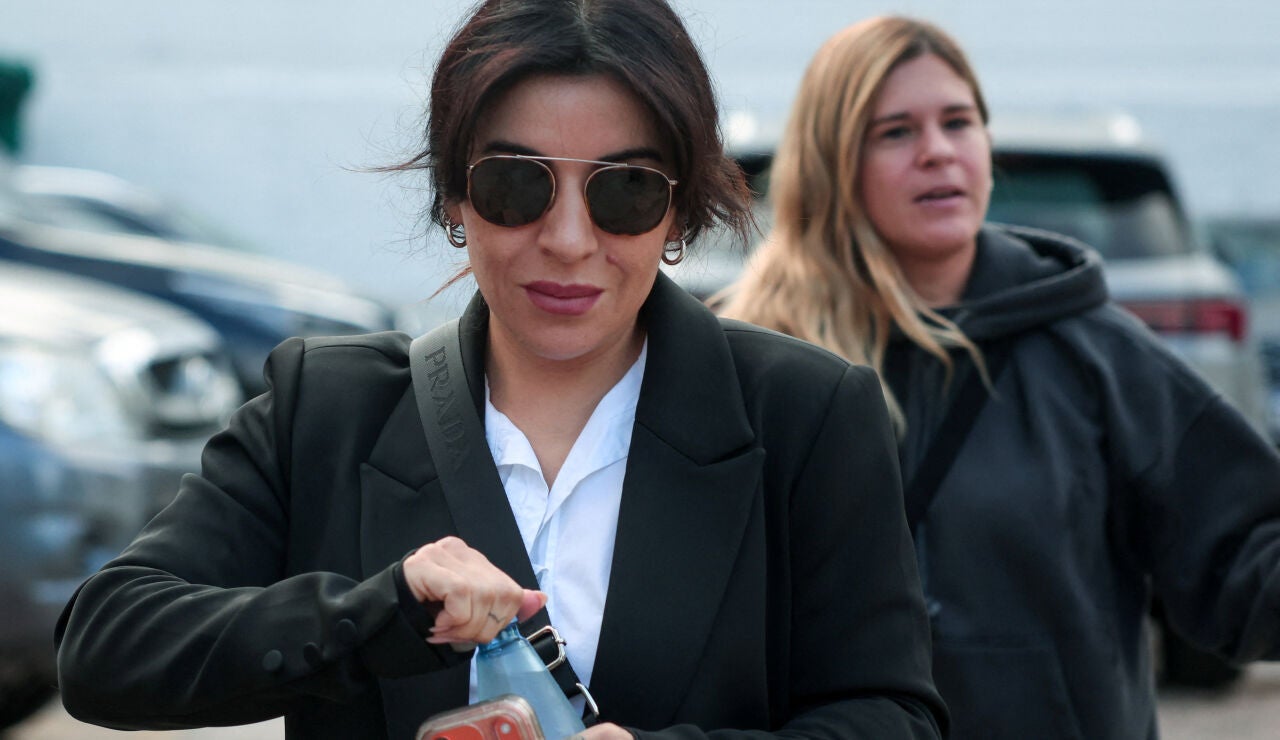 Gianinna Maradona durante el juicio por la muerte de su padre