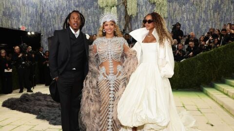 Beyoncé, Jay-Z y Blu Ivy en la MET Gala 2026