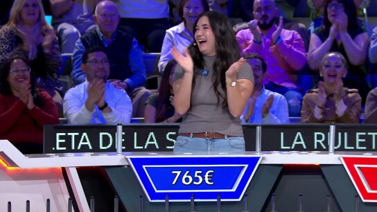 Andrea se estrena por todo lo alto con el Panel de Velocidad decreciente 765 euros