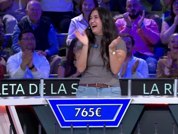 Andrea se estrena por todo lo alto con el Panel de Velocidad decreciente 765 euros